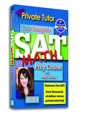 cover image of Private Tutor - Math DVD 4 - SAT Prep Course